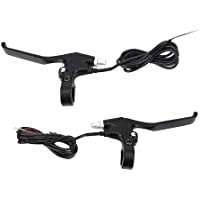 Los mejores  - Palanca de Freno de Bicicleta de 1 par Aleación de Aluminio Universal Palancas de Freno para Bicicleta de 4 Dedos 2…